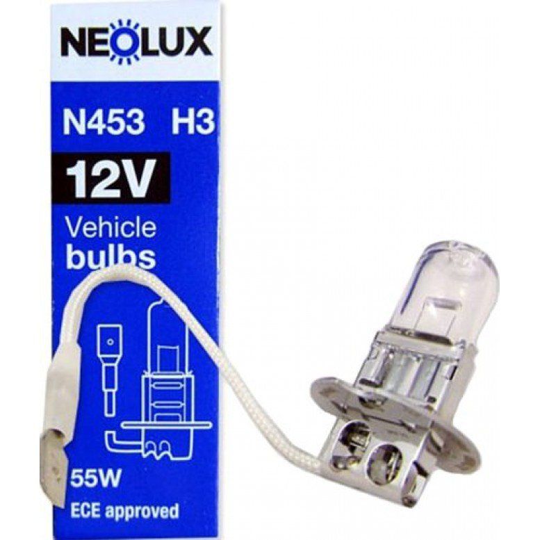 NEOLUX Standart Лампа галогенная H3 [12V 55W] PK22s (Картонная)