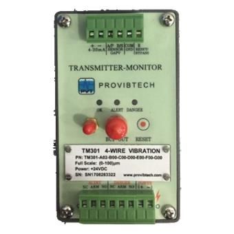 PREDICTECH TM302-A01-B00-C00-D00-E08-F00-G00 Displacement Transmission Table