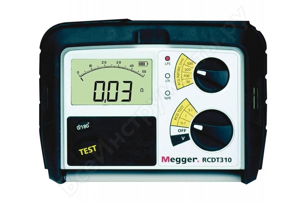 RCDT310 Измеритель параметров УЗО