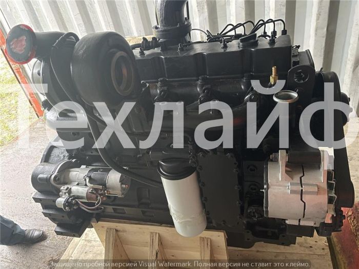 Двигатель Cummins 6CTAA8.3-C240 Евро-2 на фронтальные погрузчики Changlin ZL60H, экскаваторы Komatsu PC300