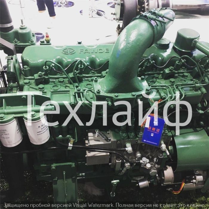 Двигатель FAW CA6110-125T-2G2 Евро-2 на комбайны 3316 John Deere.