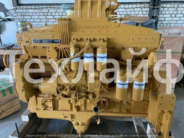 Двигатель Komatsu SA6D170E-2 на бульдозеры Komatsu D275A-2, D375A-3, D375A-5