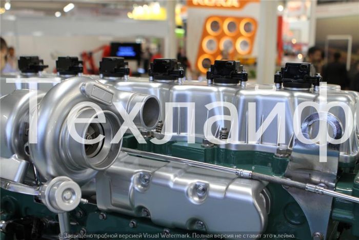 Двигатель газовый FAW CA6SM2-37E5N Евро-5 на FAW CA4253, CA4252