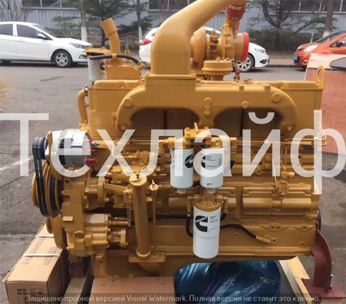 Двигатель Cummins NT855-C280 для бульдозера HBXG Shehwa SD7