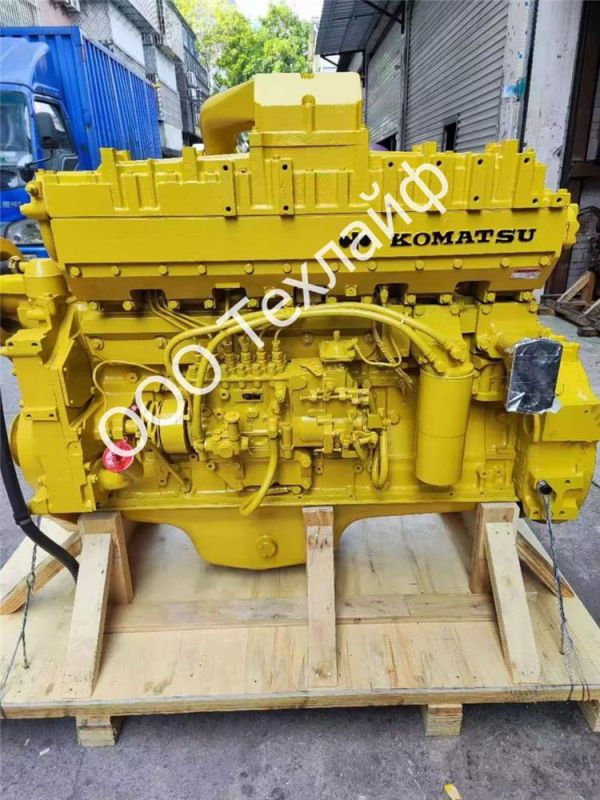 Двигатель Komatsu SA6D140E-2 для бульдозера D155A